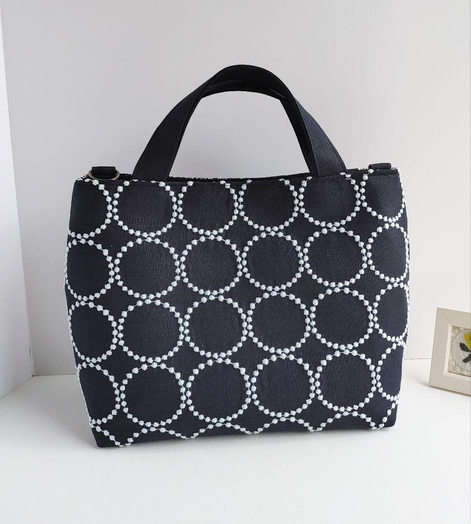 ミナペルホネン　neighborhood　パッチワーク2wayパニーニ風バッグ