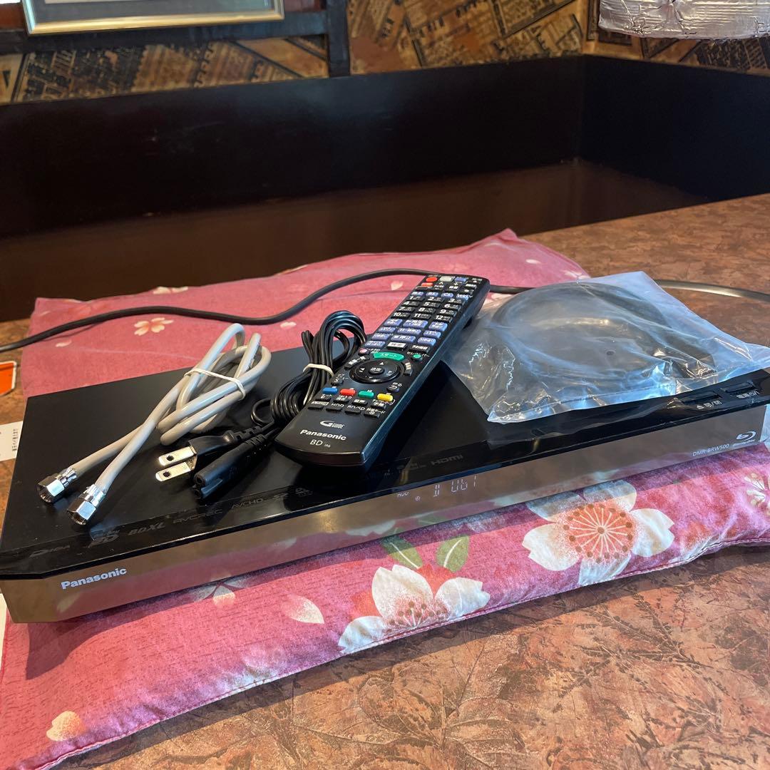 パナソニックDMR-BRW500 2番組W録画15倍録　純正リモ等付フル装備 ！
