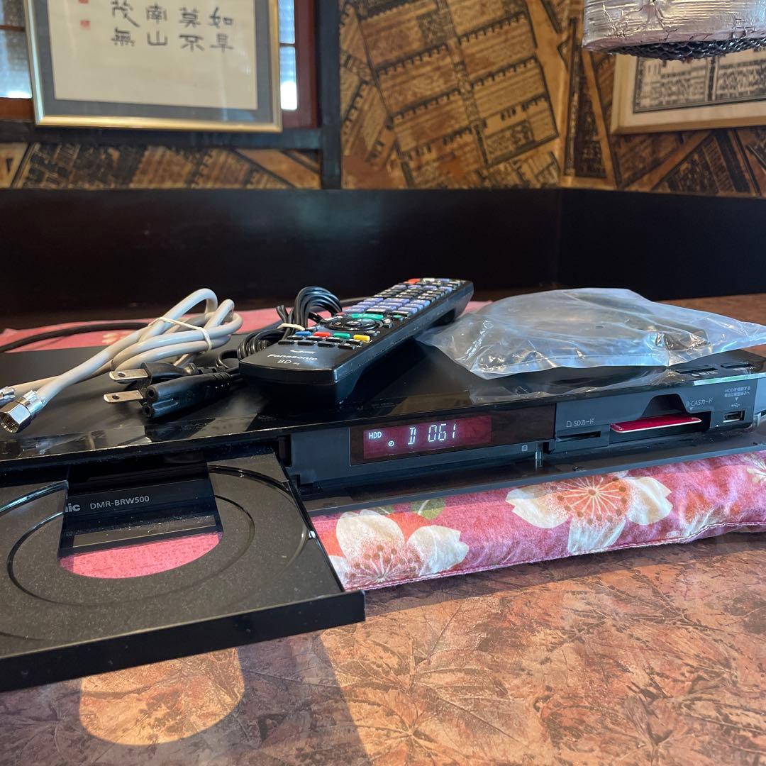 パナソニックDMR-BRW500 2番組W録画15倍録　純正リモ等付フル装備 ！