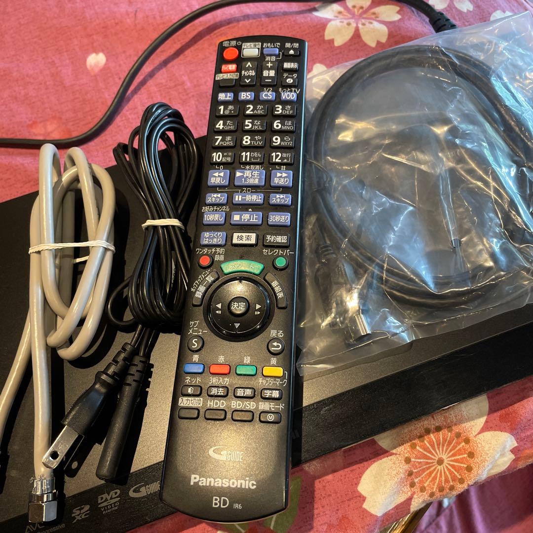 パナソニックDMR-BRW500 2番組W録画15倍録　純正リモ等付フル装備 ！