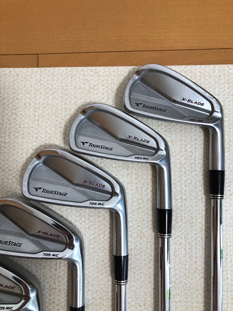 TOURSTAGE X-BLADE 709 MC アイアンセット ７本（美品）