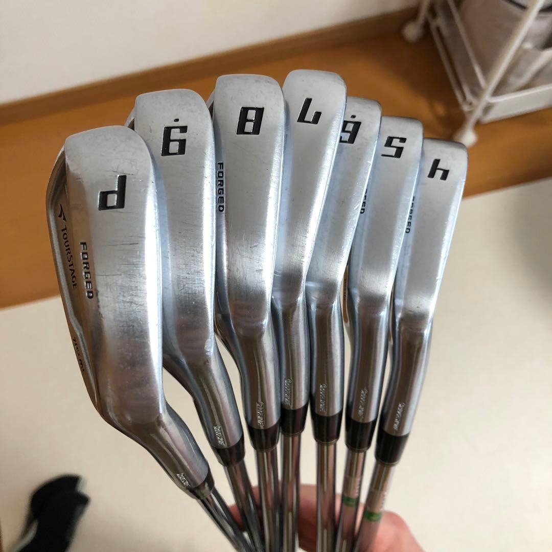 TOURSTAGE X-BLADE 709 MC アイアンセット ７本（美品）
