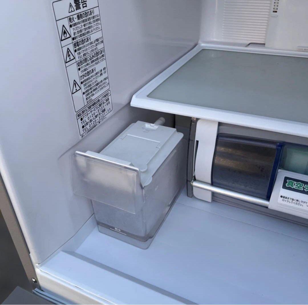 や*ち様 日立　3ドア　真ん中野菜室　冷蔵庫　自動製氷　R-K320FV 地域限