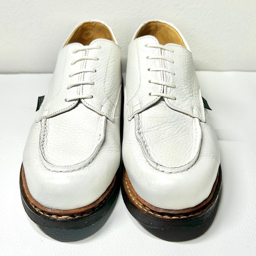 【美品】パラブーツ シャンボード ホワイト size5.5