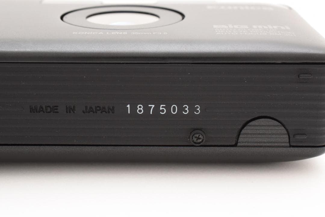 美品 コニカ BIG MINI BM-301 コンパクト フィルム カメラ