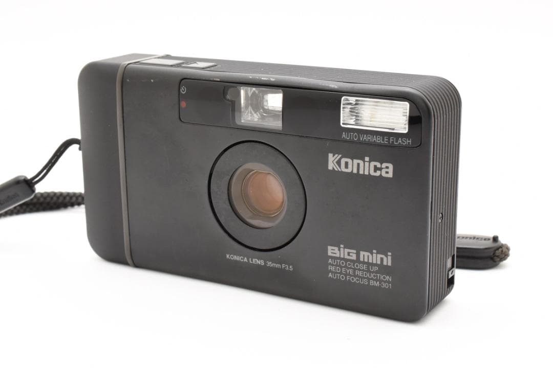 美品 コニカ BIG MINI BM-301 コンパクト フィルム カメラ