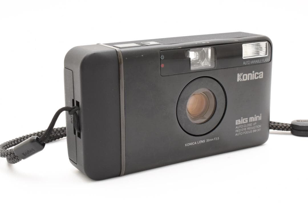 美品 コニカ BIG MINI BM-301 コンパクト フィルム カメラ