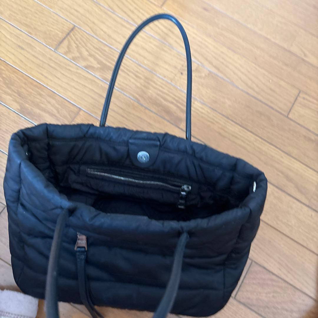 最終お値下げ　プラダ　テスートボンバー　トート　人気　黒