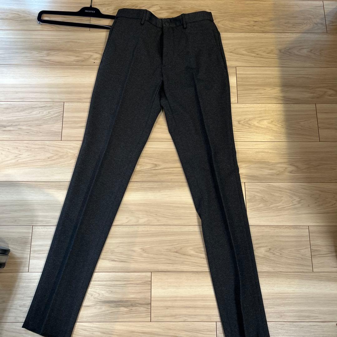 新品Slow wear ストレッチスラックス48 INCOTEX