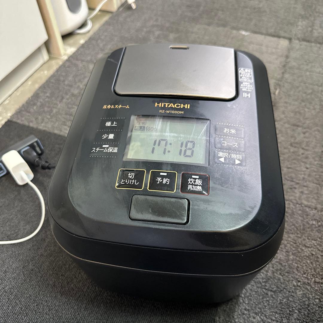 送料込み⭐︎日立 圧力IHジャー炊飯器 5.5合 RZ-W100DM