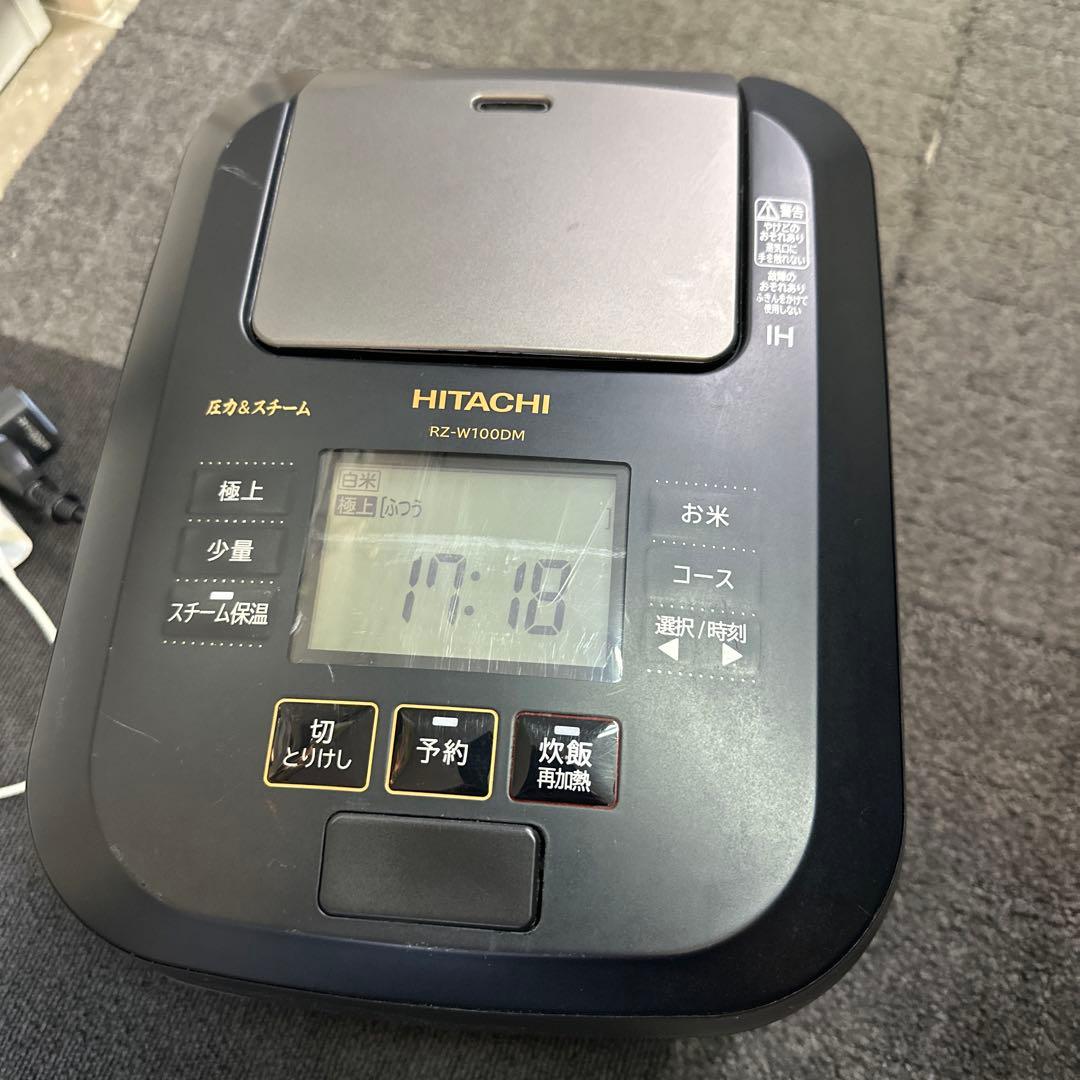 送料込み⭐︎日立 圧力IHジャー炊飯器 5.5合 RZ-W100DM