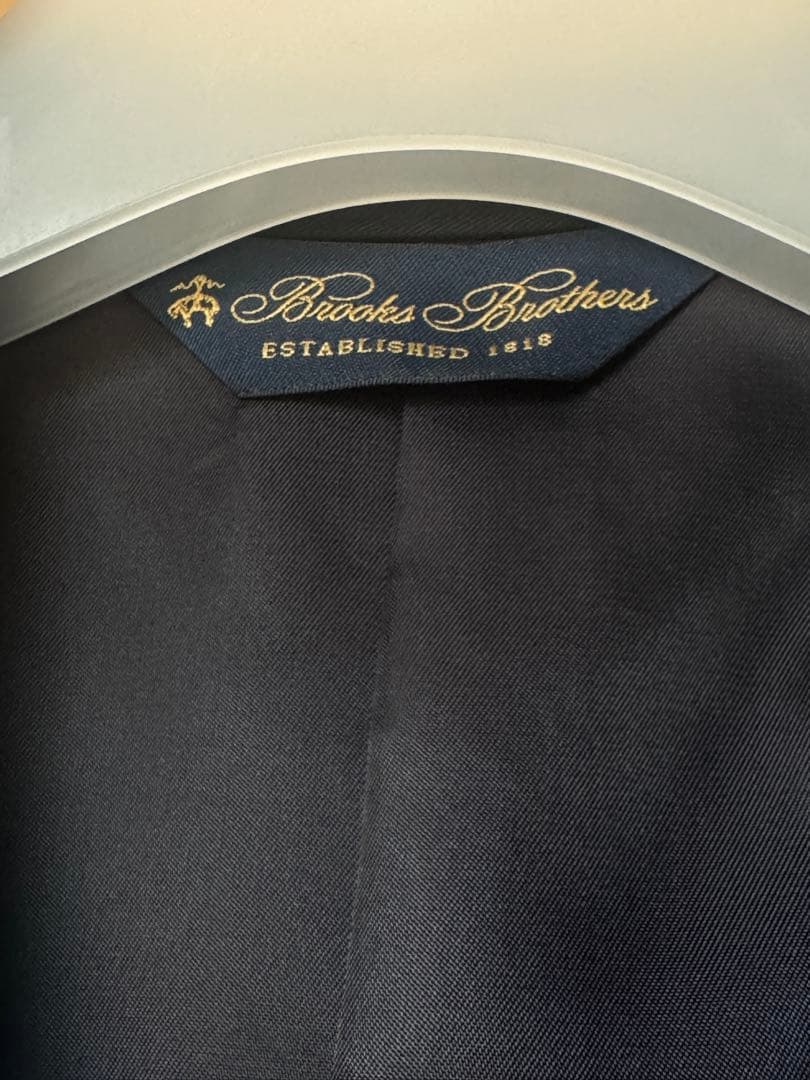 美品　ブルックスブラザーズ【リージェント×カノニコ】紺ブレ 37SHT ブレザー