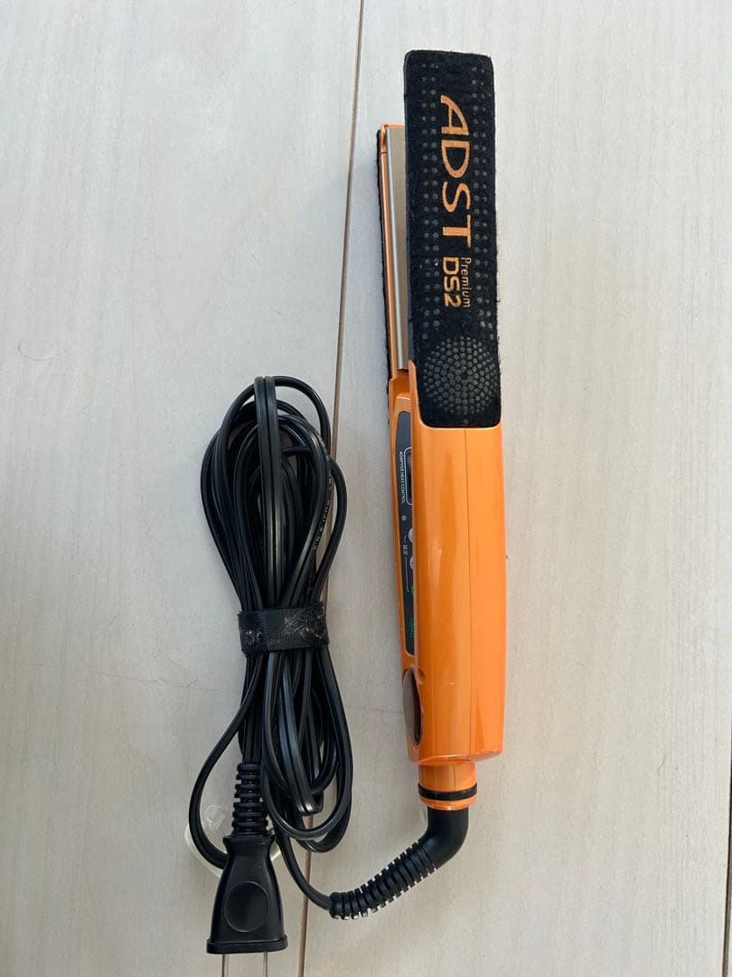 美品❗️ADST DS2 ストレートヘアアイロン オレンジ