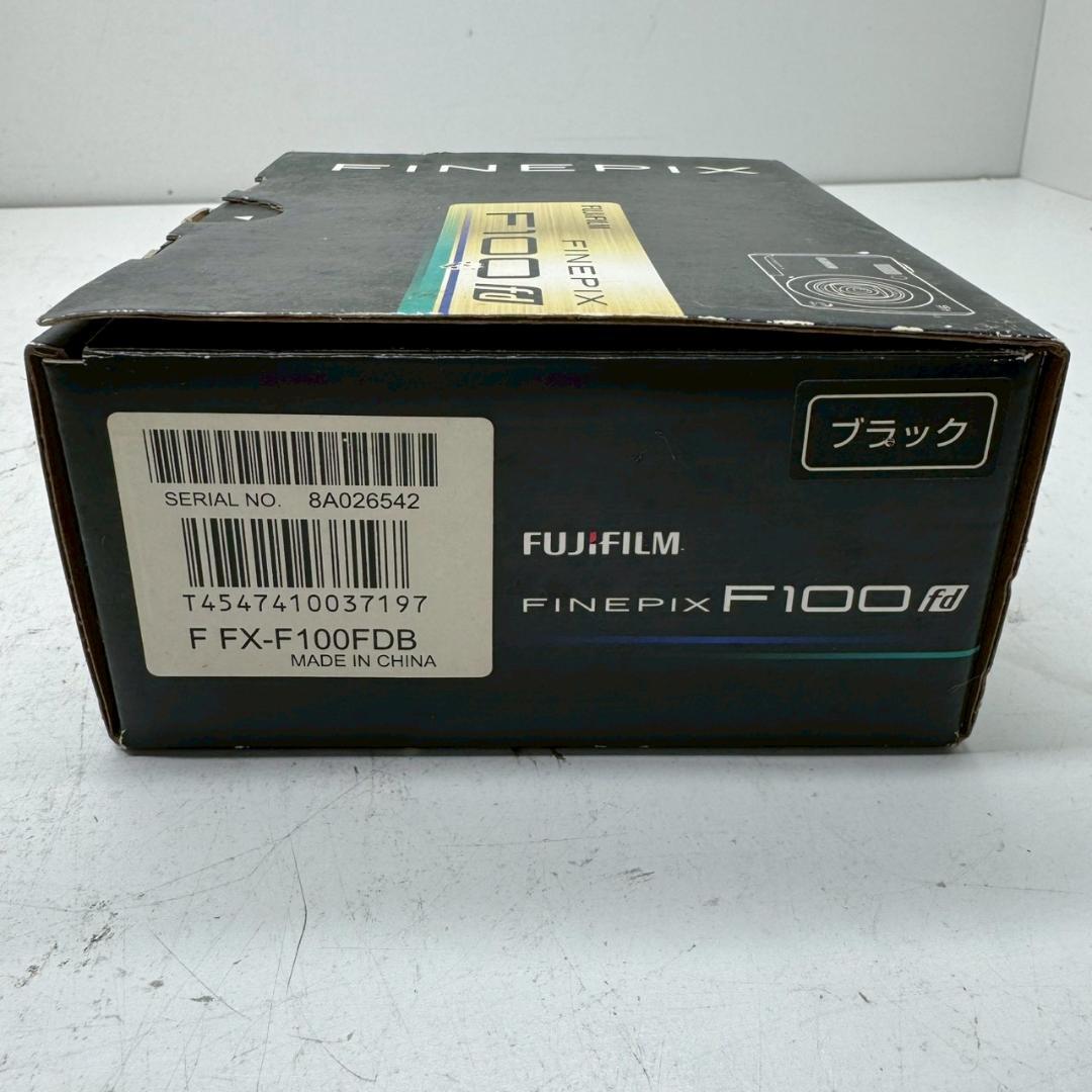 T◆　FUZIFILM　Finepix　ブラック　Ｆ100fd　デジタルカメラ