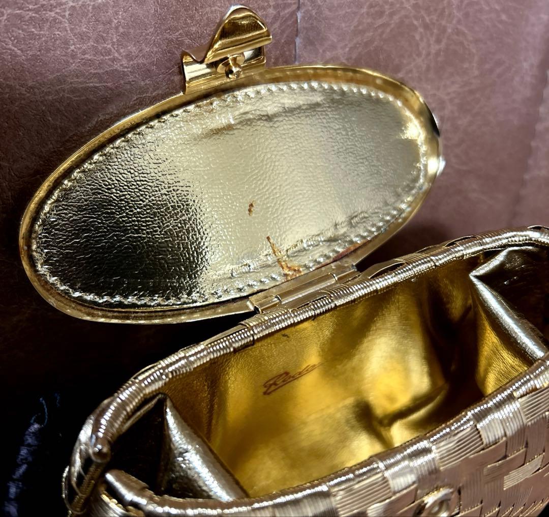 rodo ロド　ショルダーバッグ　斜め掛け　イタリア製　✨メタル製