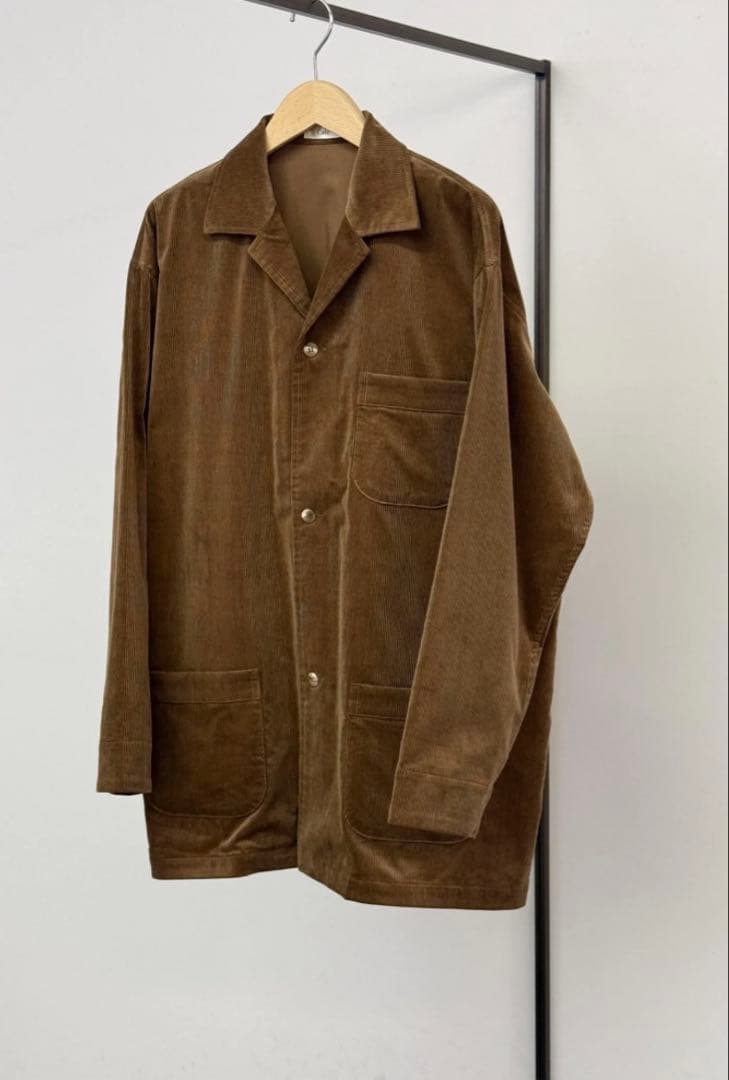 cale カルCORDUROY COVERALL JACKET カバーオール