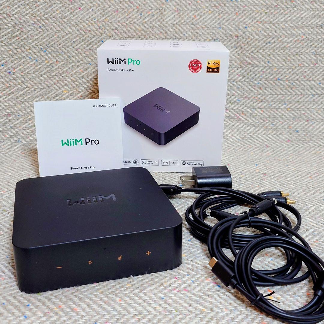 「WiiM Pro」ネットワークストリーマー