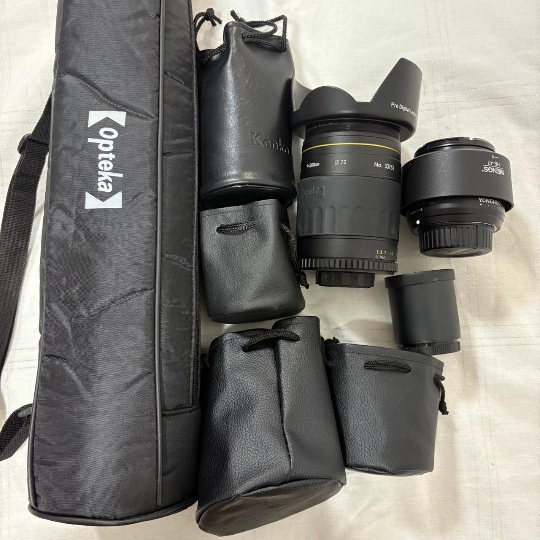 カメラ レンズ まとめ売り 8点セット Opteka YONGNUO オプテカ等