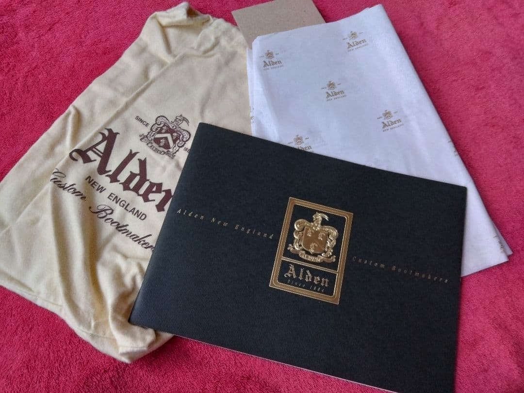 カタログ＆キルト付☆新品！オールデン７ E バリーラスト☆ロングウイング☆別注品