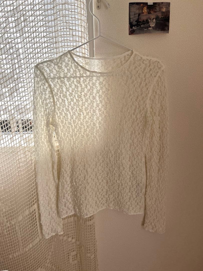 【La nature linge】レースカットソー