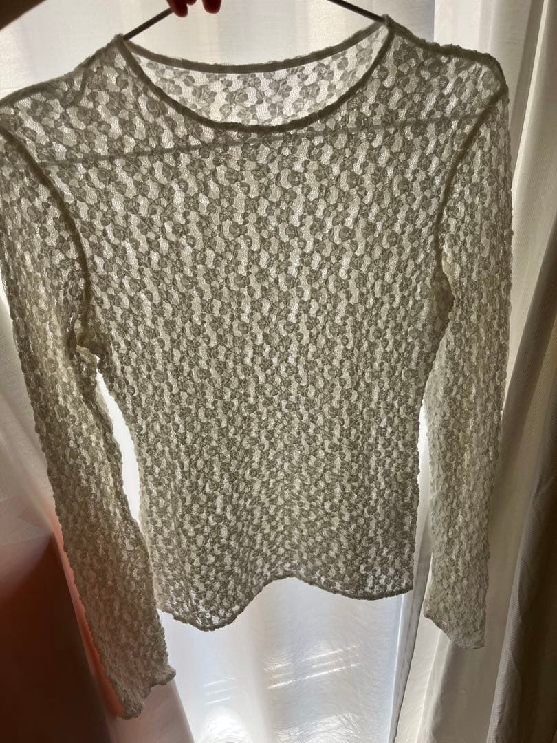 【La nature linge】レースカットソー