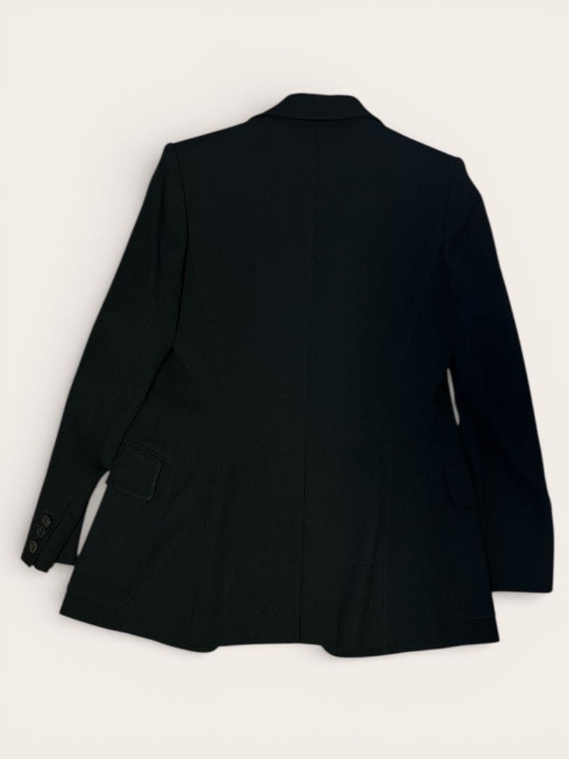 日本正規　HERMES 黒 テーラードジャケット 40 エルメス