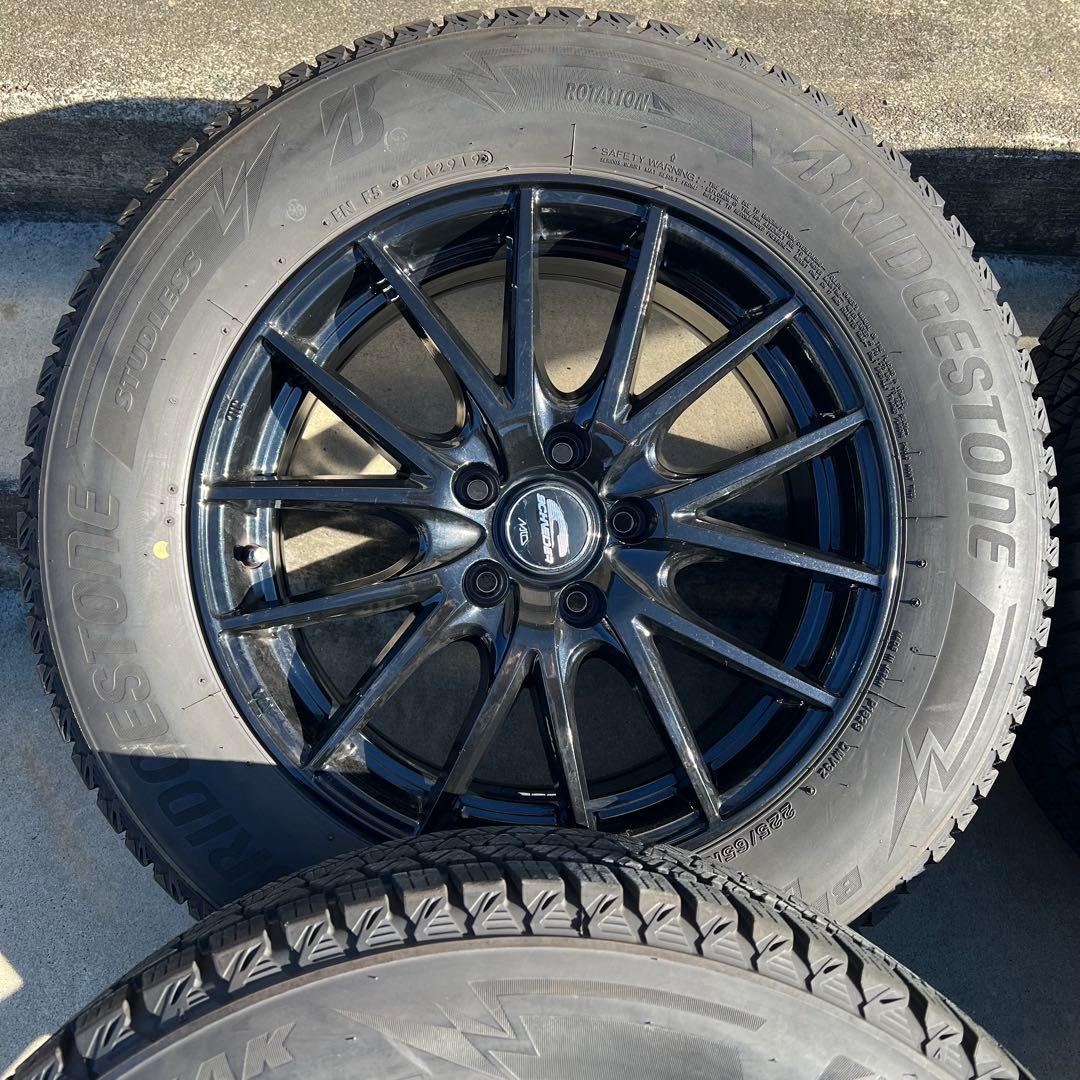 ブリザックDM-V3 7J 5穴 114.3 225/65R17 スタッドレス