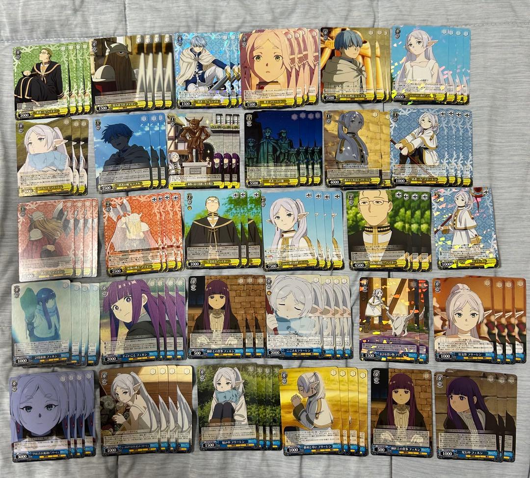 ヴァイスシュヴァルツ 葬送のフリーレン 8門デッキ デッキパーツ 大量セット