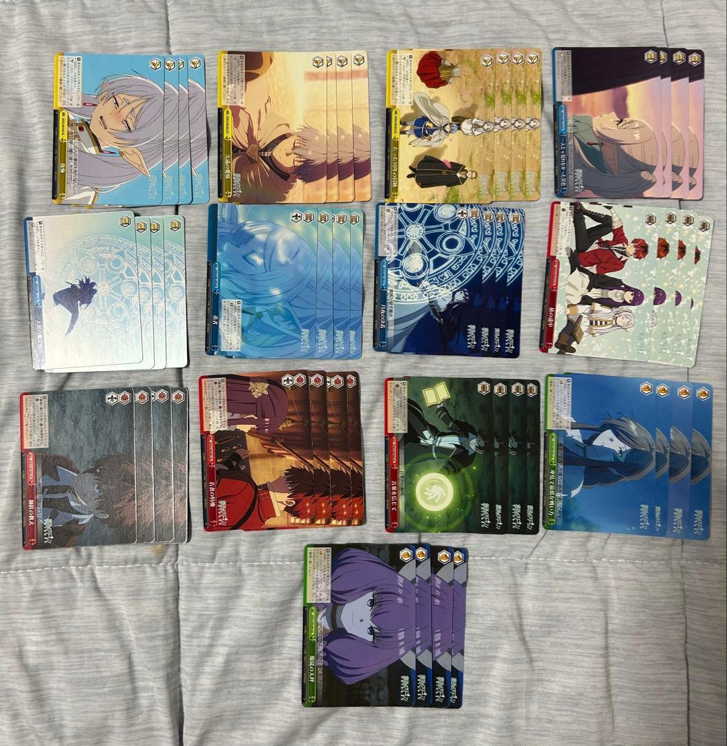 ヴァイスシュヴァルツ 葬送のフリーレン 8門デッキ デッキパーツ 大量セット