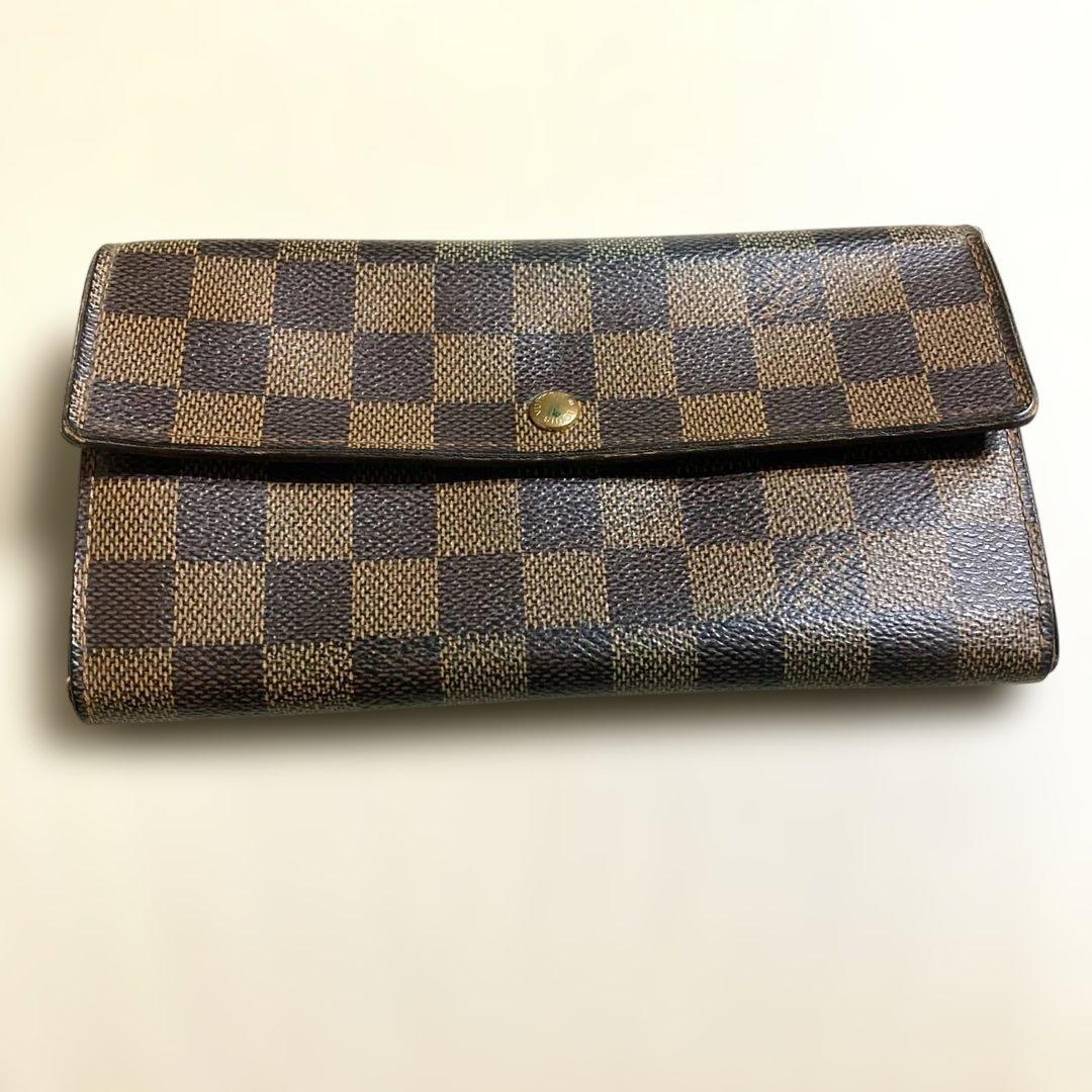 ゆう　LOUIS VUITTONダミエ長財布