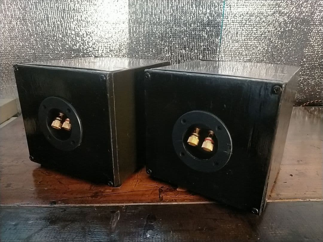 【自作040】2way-VCCコンパクトキューブスピーカーLimited