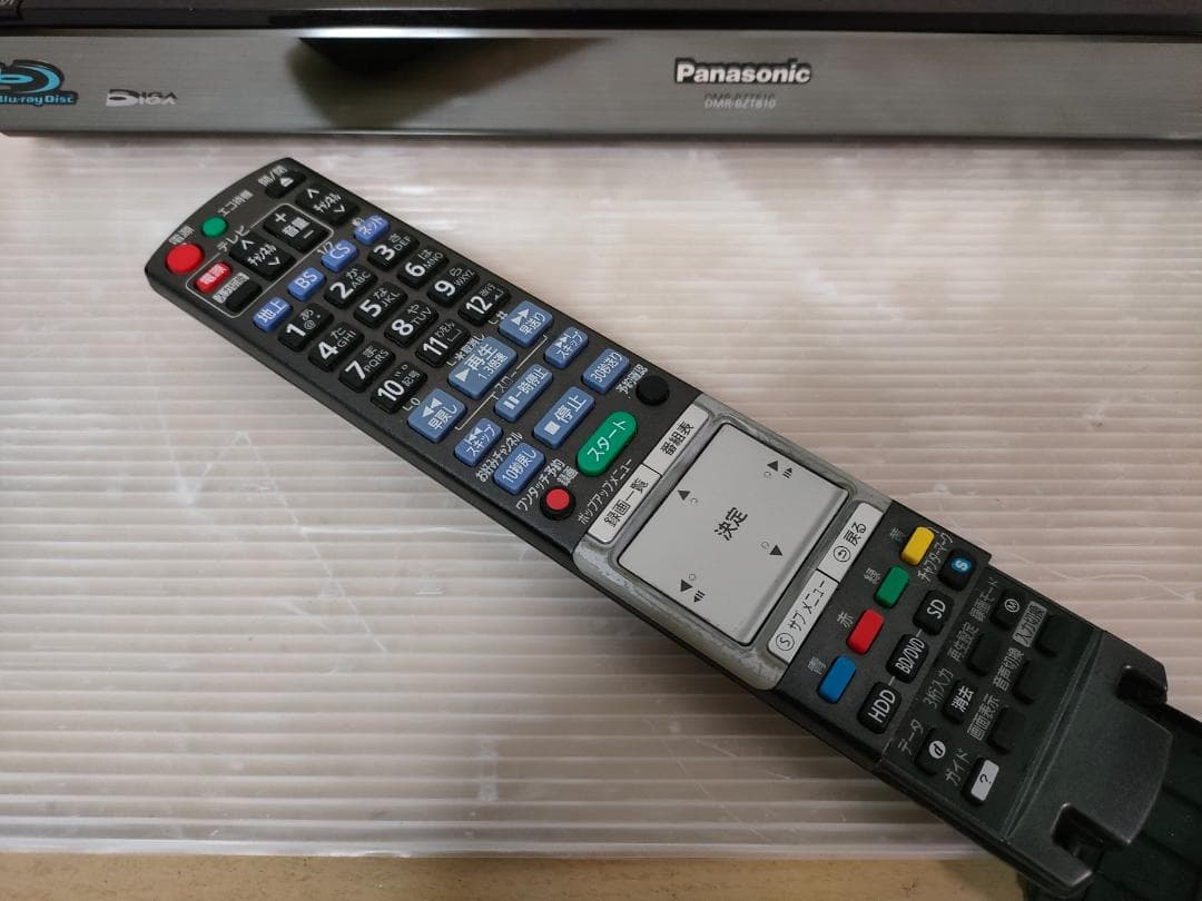 パナソニック BDプレイヤー/レコーダー DMR-BZT810 2011年製