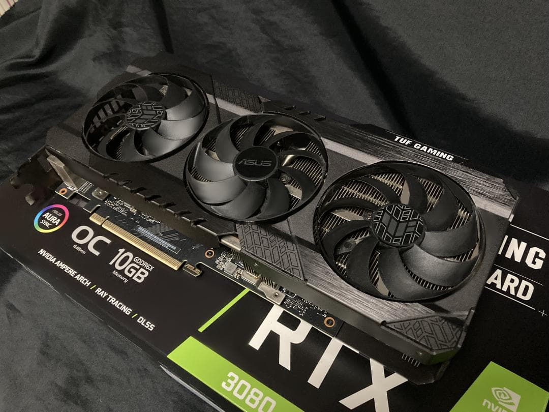 【動作済】ASUS TUF RTX3080 10G GeForce