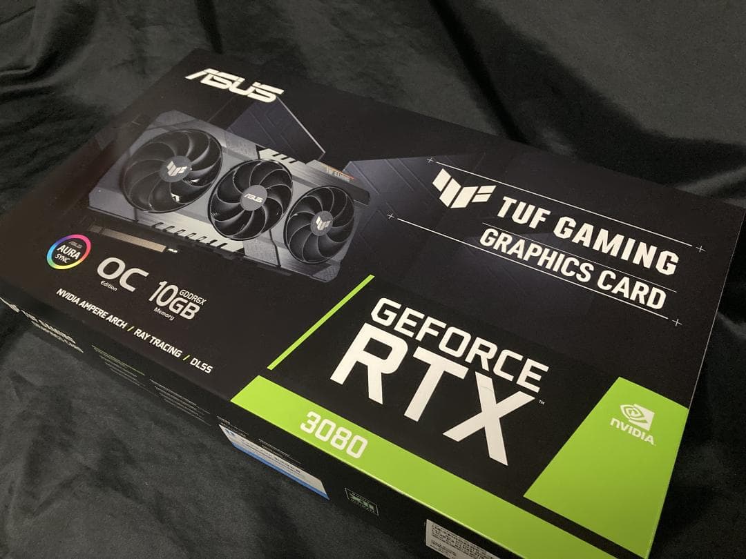 【動作済】ASUS TUF RTX3080 10G GeForce
