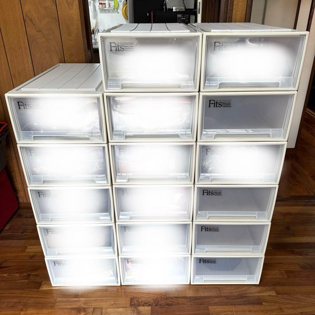 【直接引取り・春日部市】天馬Fitsケース　17ケース　39×22×74(cm)