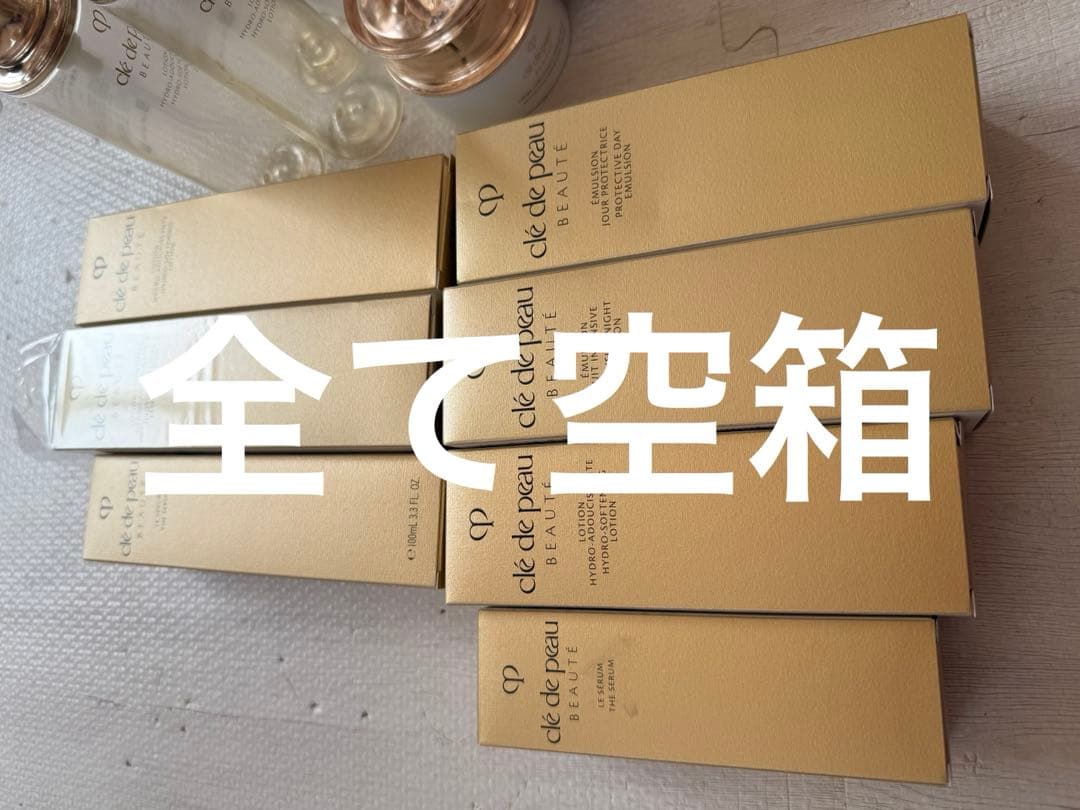 clé de peau 【空容器　空箱】