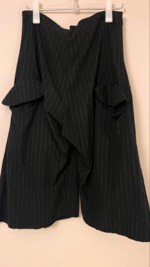 Nemeth ストライプ フリルポケット ショートパンツ SS