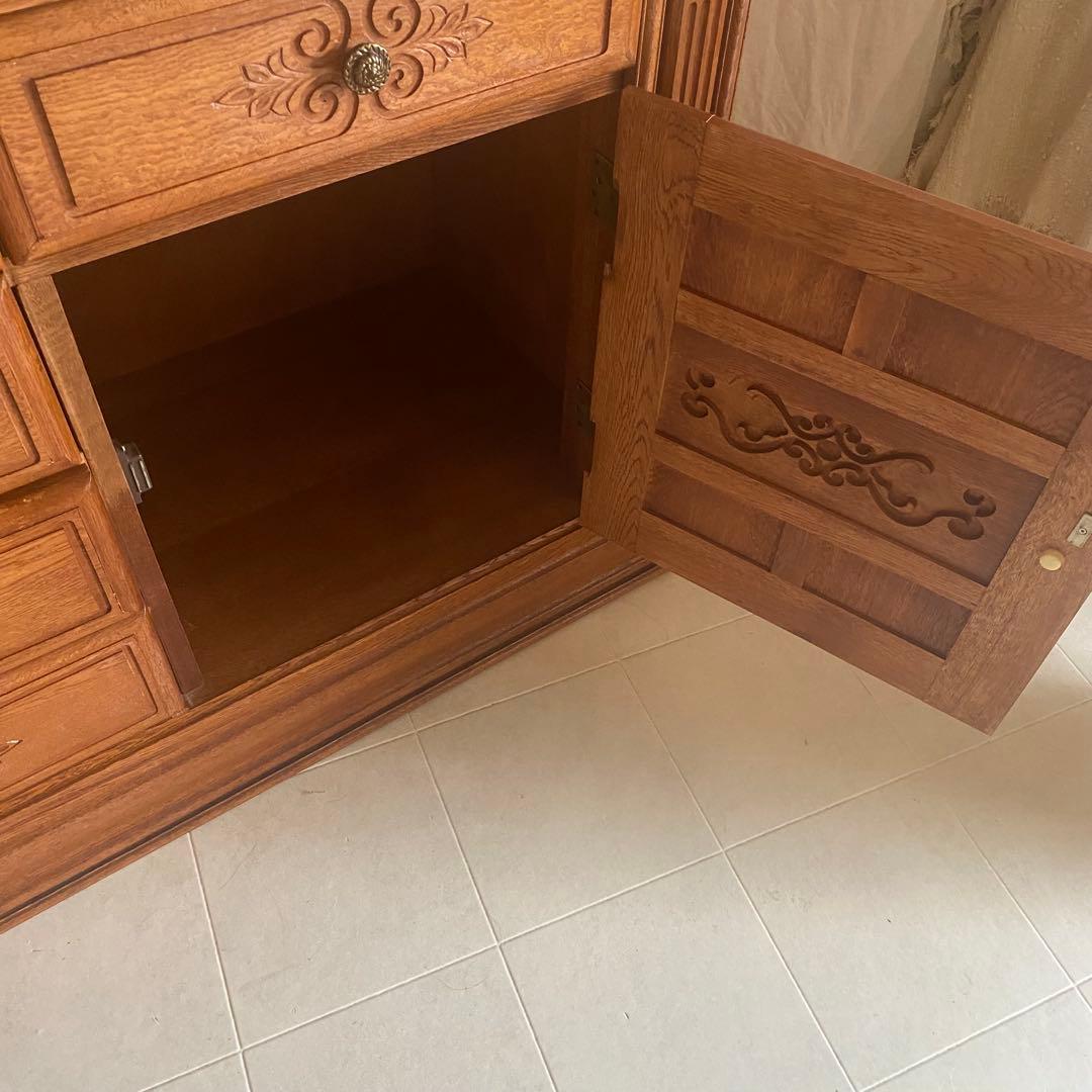 すずらん　サイドボード　チェスト　英国カントリー　葉山家具　葉山ガーデン