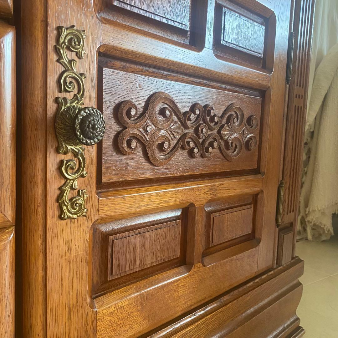 すずらん　サイドボード　チェスト　英国カントリー　葉山家具　葉山ガーデン