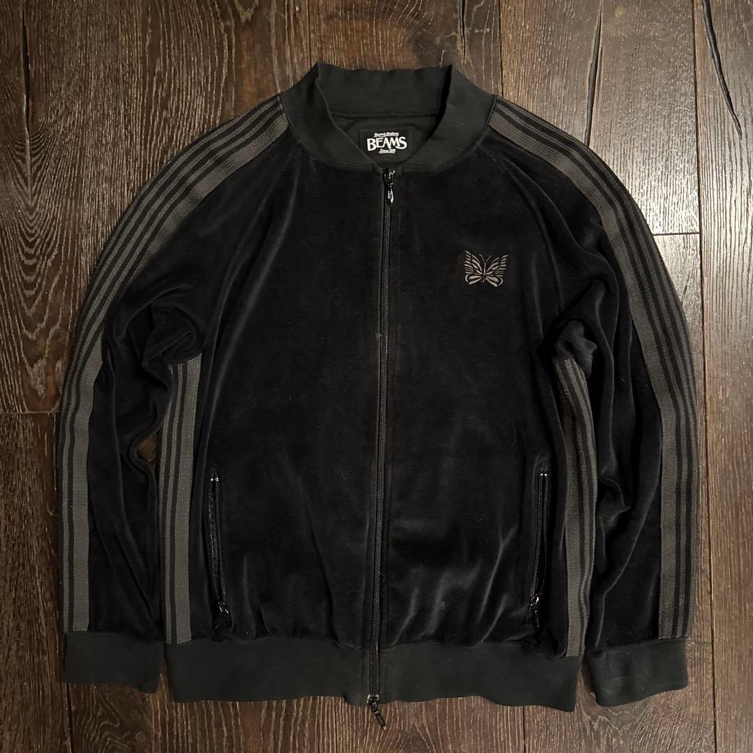 レア Needles ベロアジャケット BEAMS別注