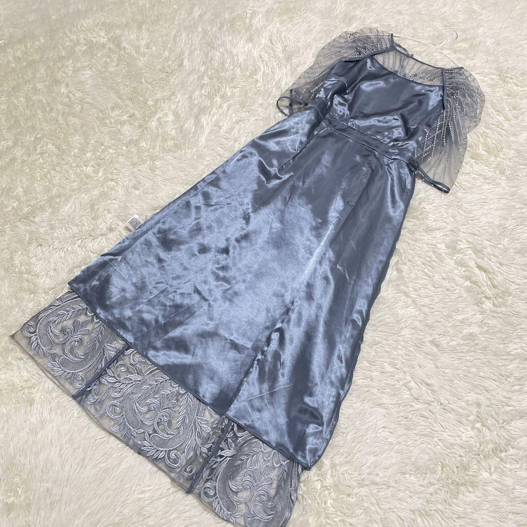 美品 Ｍ【PourVousお呼ばれミモレ丈&七分袖フォーマルオケージョン】