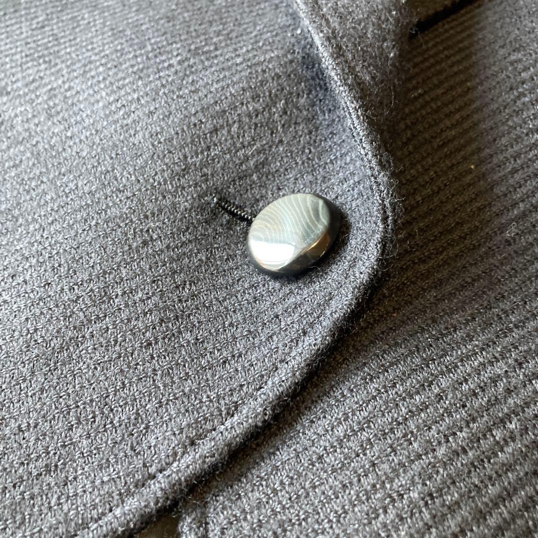 極美品　アクアスキュータム　シルクウール　ジャケット　ショートコート　黒