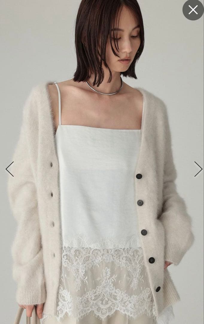 BABYLONE ヘムレースキャミソール　柳橋唯