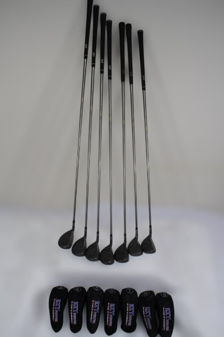 EZY POWER ユーティリティクラブ 7本セット　3～9番