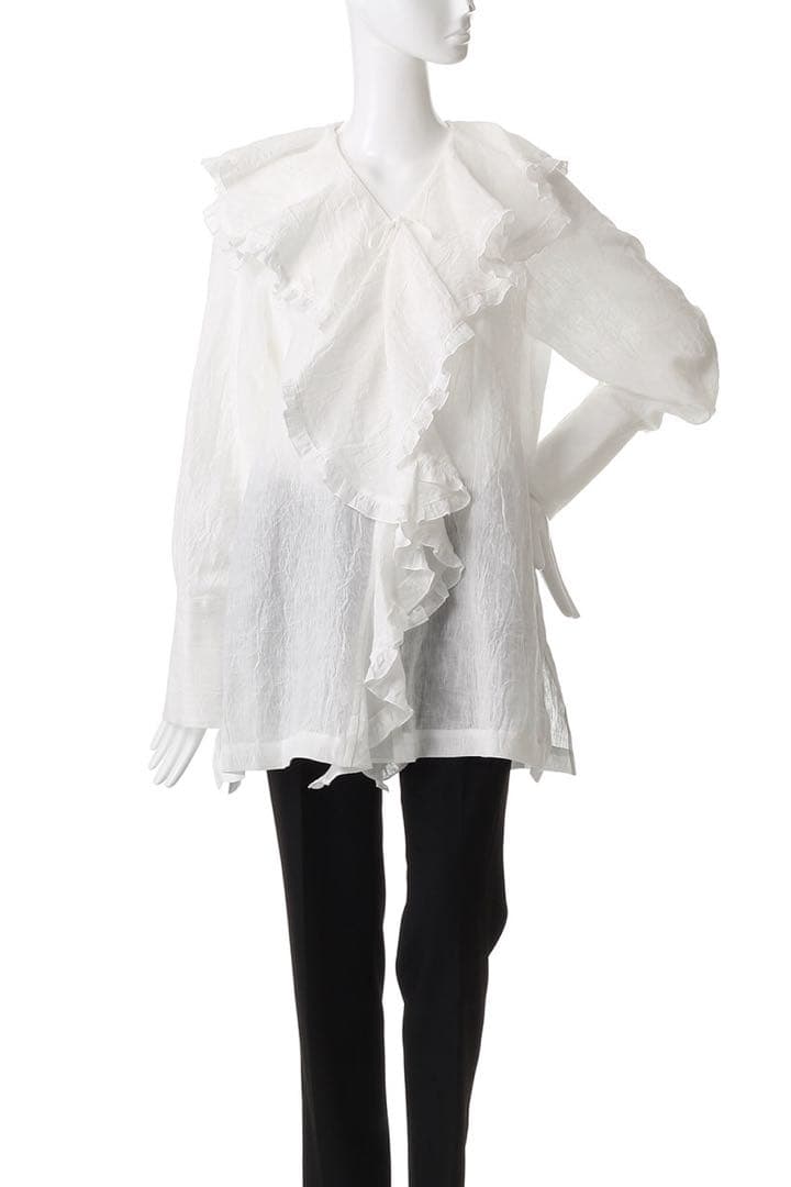 uhr ruffle frill shirt ラッフル　フリル　シャツ　新品