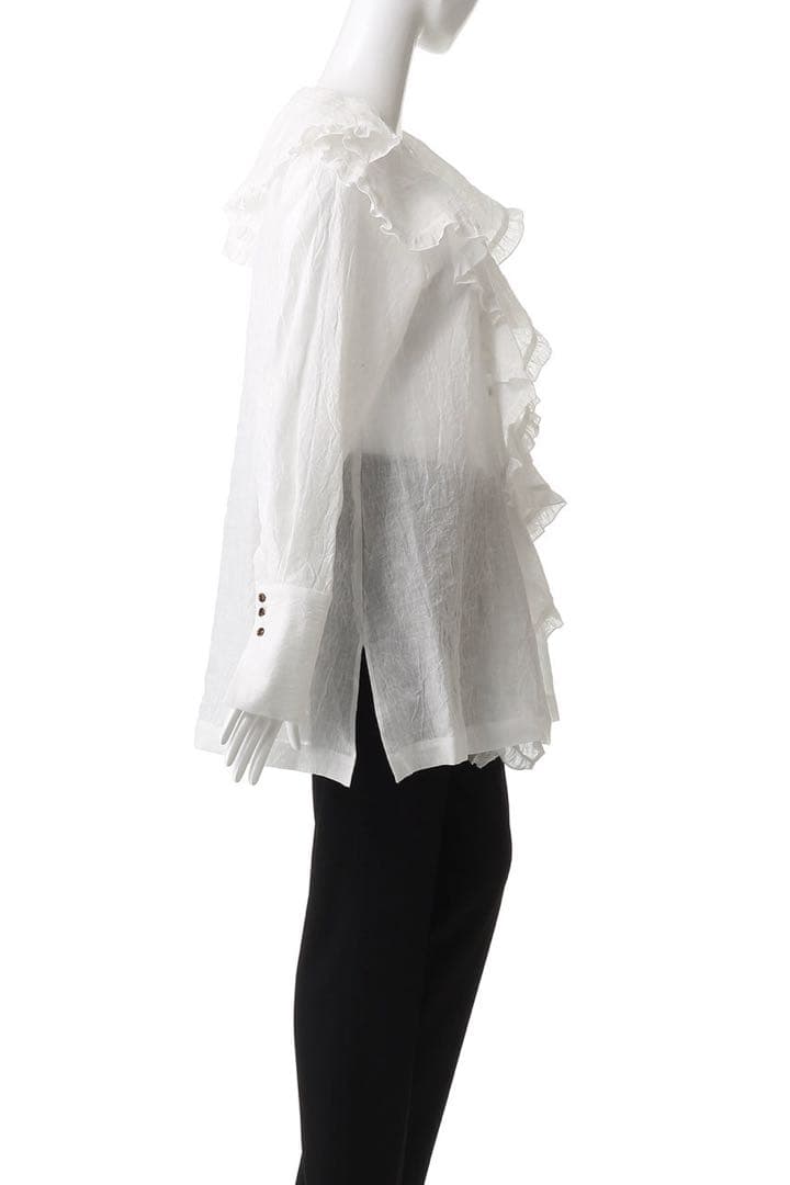 uhr ruffle frill shirt ラッフル　フリル　シャツ　新品