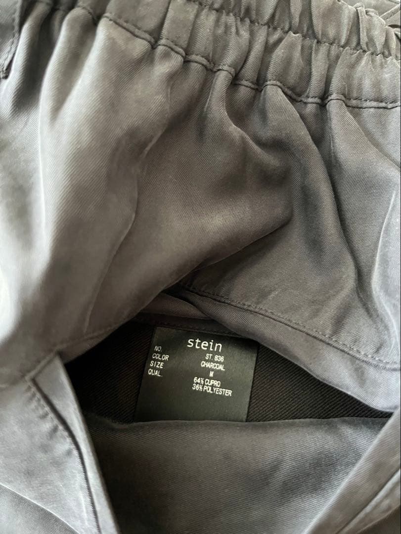 stein 【完売品】CUPRO WIDE EASY TROUSERS