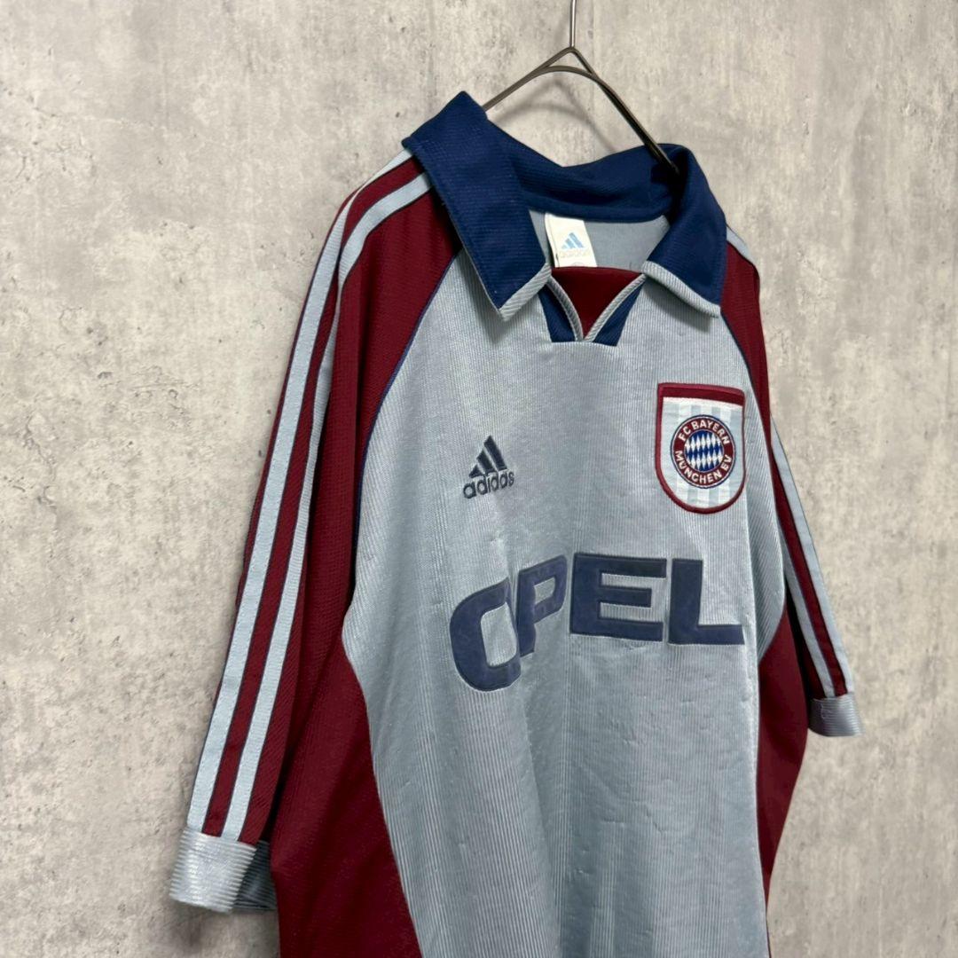 ✴️【97〜99年】バイエルンミュンヘン　公式　adidas　ユニホーム　L