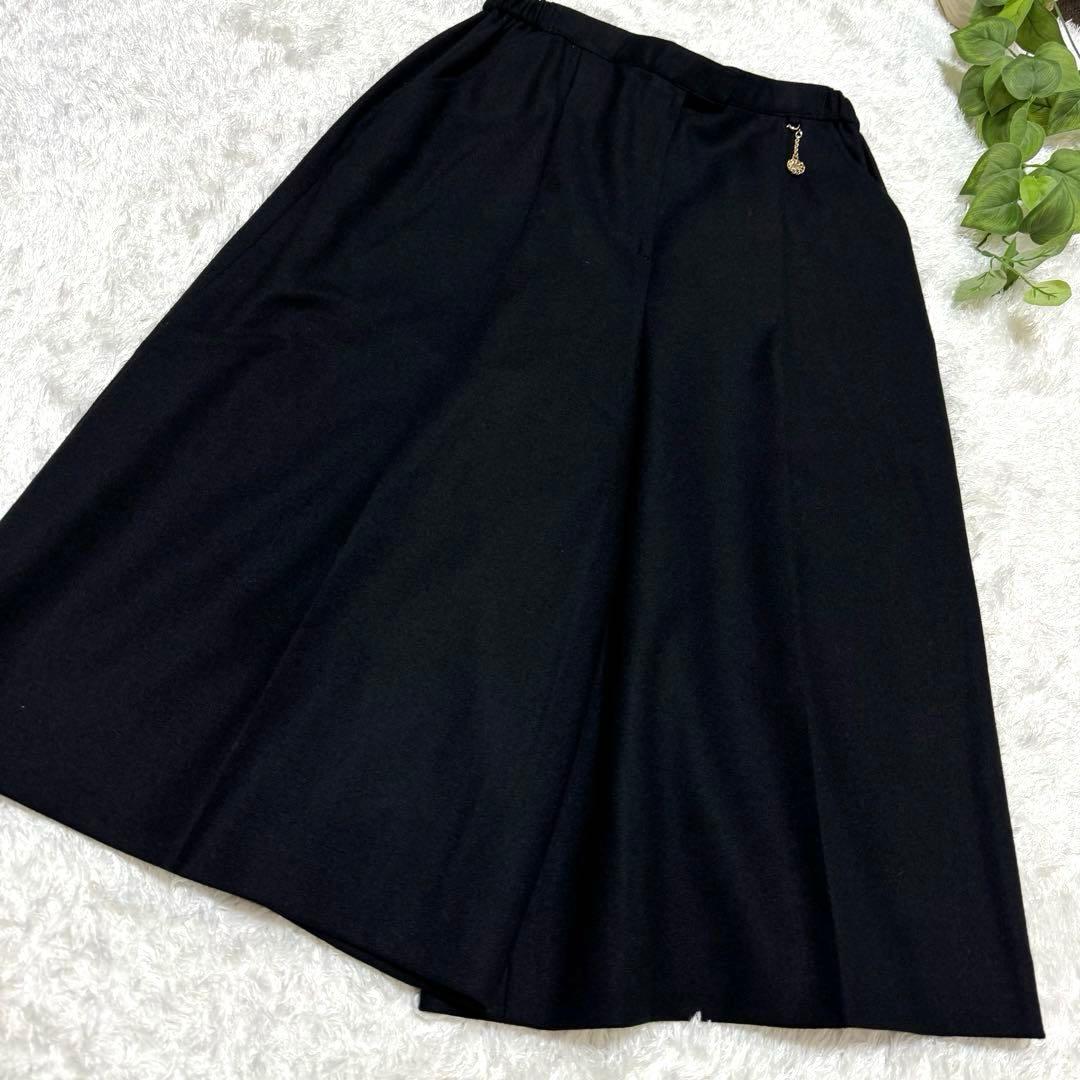 【しーめい様】　　　レリアン◆秋冬用　ウール　ガウチョパン(9 )ブラック