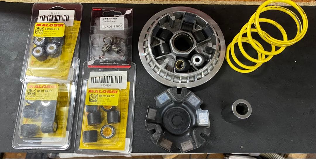 マロッシマルチバリエーターハイスピードプーリー　YAMAHA N-MAX125用